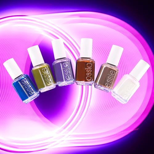 essie Salon-Quality Nail Polish, Vegan, Fall 2023, Olive Green, Meet Me at Midnight, 0.46 fl oz