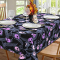 Halloween Skull Tablecloth 60x102 Inch Waterproof Rectangular Decor - Variation 05