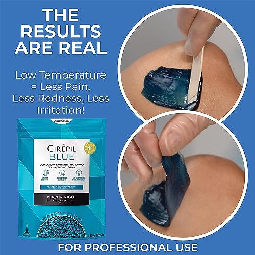 Cirepil Blue Stripless Hard Wax Beads 400g - Professional Hair Removal
