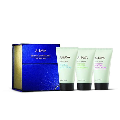 AHAVA Triple Treat Gift Set - Nourishing Skincare Essentials for Radiant Skin | Perfect Gift Size