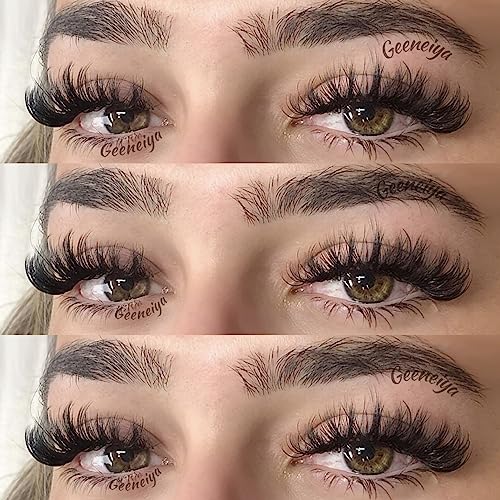 Wispy Cat Eye Mink Lashes - 15mm Natural Look False Eyelashes - E - Wispy