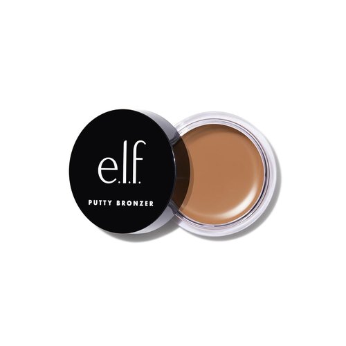 e.l.f. Putty Bronzer - Creamy, Highly Pigmented Formula for Long-Lasting Glow | Infused with Argan Oil & Vitamin E, 0.35 Oz