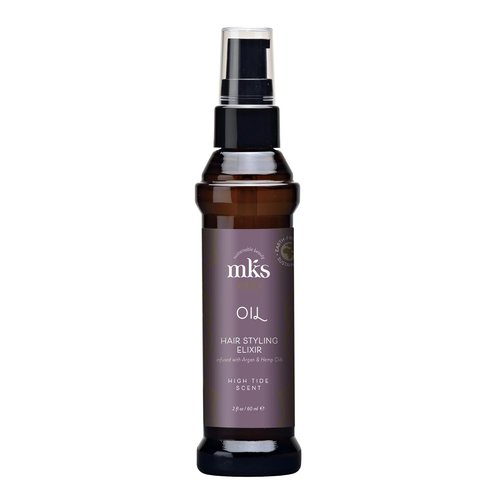 MKS Eco Oil - Hair Styling Elixir with Moroccan Argan & Hemp Seed Oils - Moisturizes, Controls Frizz & Increases Smoothness - Vegan & Cruelty-Free