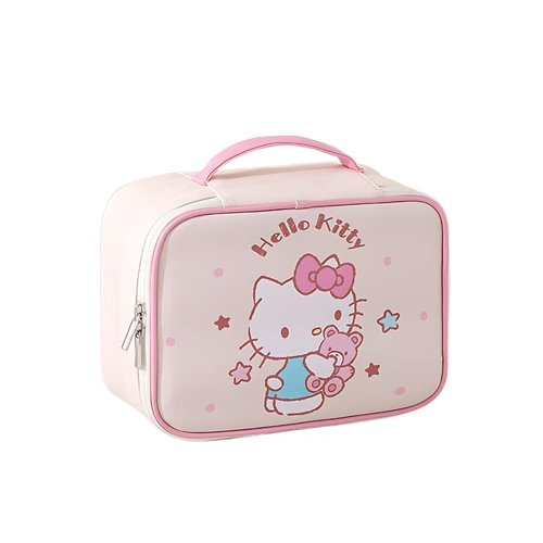 Kitty Makeup Bag – Makeup Organizer, Travel Toiletry Bag for Women & Girls | Cute Cosmetic Bag, Train Case for, Travel Bag, Toiletry Bag for Women, Make up Storage (Pink Kitty)