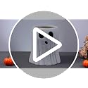 Halloween Ghost Ceramic Vase Set - Large Eerie Decor for Home & Parties