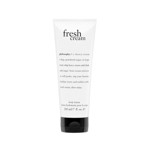 Philosophy Fresh Cream Body Lotion - Vanilla, Heliotrope & Tonka Bean Scent - 7 Fl Oz