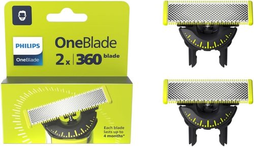 OneBlade X2 360 Dual-Way Blade - Compatible with All Philips OneBlade Models | QP420.50