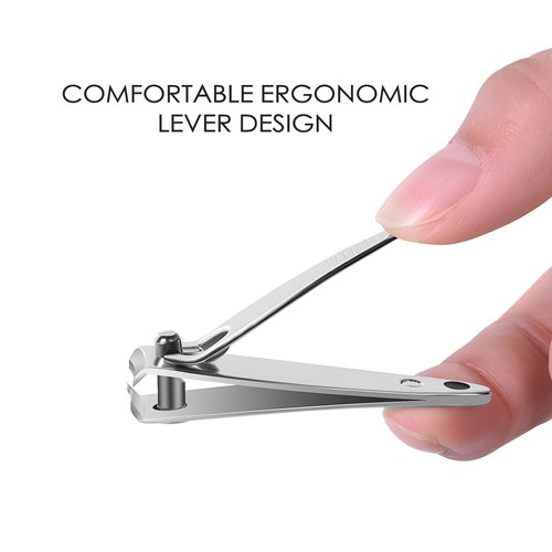 Ayearparty 120 Pieces Nail Clipper Set Flat Toenail Clippers Stainless Steel Fingernails Manicure Pedicure Sturdy Silver Small Trimmer Portable Bulk for Men Women Homeless Care Package Supplies