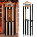 Halloween Ticket Booth Cardboard Stand 71 x 22 Inches Carnival Photo Prop