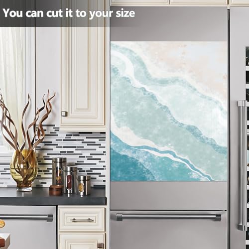 Bohemian Beach Dishwasher Magnet Cover - 23 x 26 in Magnetic Refrigerator Panel