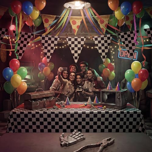 Halloween Horror Party Decorations Set for Birthday & Events - 4 Pieces