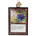 Black Lotus Glass Ornament - Magic: The Gathering Holiday Collectible