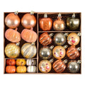 Fall Tree Ornaments Set - 40 Assorted Pumpkin, Maple Leaf & Harvest Decor
