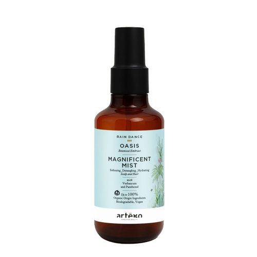 Artègo Rain Dance Oasis Mist - Leave-In Detangling & Moisturizing Hair Spray (5.1 oz) | Anti-Frizz, Shine & Softness