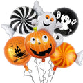 Halloween Balloons Set with Ghost Pumpkin Variation - Indoor Outdoor Decorations