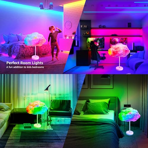 Cloud LED Night Light for Bedroom - Color Changing Cloud Lamp with Music Sync & App Control - Variation 2