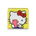 KOZUKI Kitty Compact Mirror Kitty Mirror Pink Compact Mirror Pink Magnifier Mirror Carry Out Mirror Make up Mirror (Selfie)