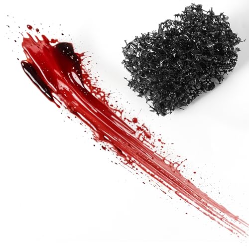 12-Piece Special Effects Makeup Sponges for Wounds, Beards & Texture