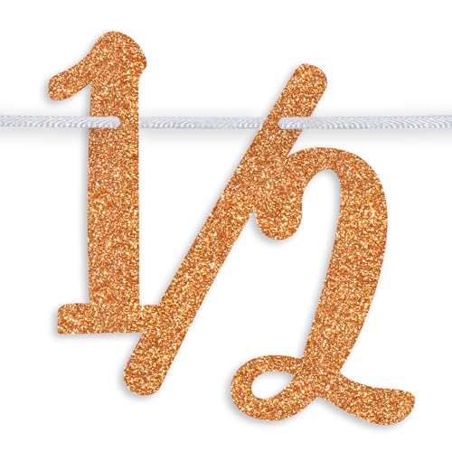 Fall Baby Shower Banner - Half Birthday Pumpkin Decorations for Kids