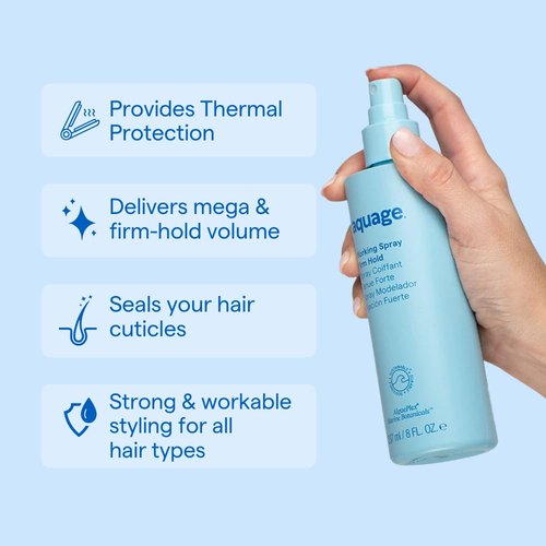 Aquage Working Spray - Firm-Hold Non-Aerosol Hairspray for Texture & Style | 8 oz.