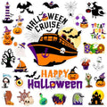 Halloween Cruise Door Magnets - 27 Reusable Spooky Cabin Decorations