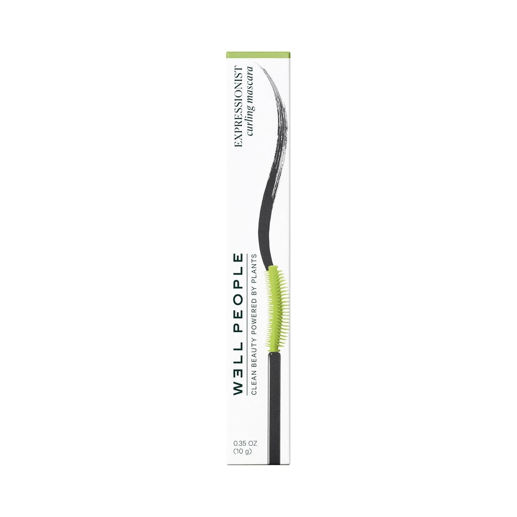 Well People Expressionist Curling Mascara - Weightless Formula with Curved Brush | Nourishes Lashes, Black