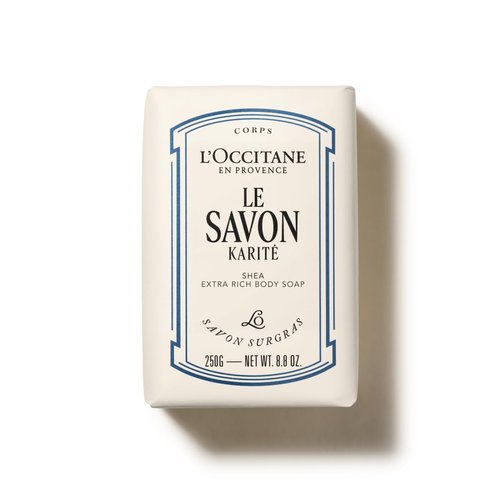 L'OCCITANE Shea Butter Soap Bar - Extra-Gentle Cleansing & Moisturizing | Vegan & Soothing Scents