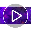 Lighted Halloween Garland with Orange & Purple LEDs - 9 Ft Battery Operated Decor with 8 Modes & Timer