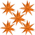 Orange Star Balloons 60 Pcs Explosion Party Decorations for Halloween & Celebrations