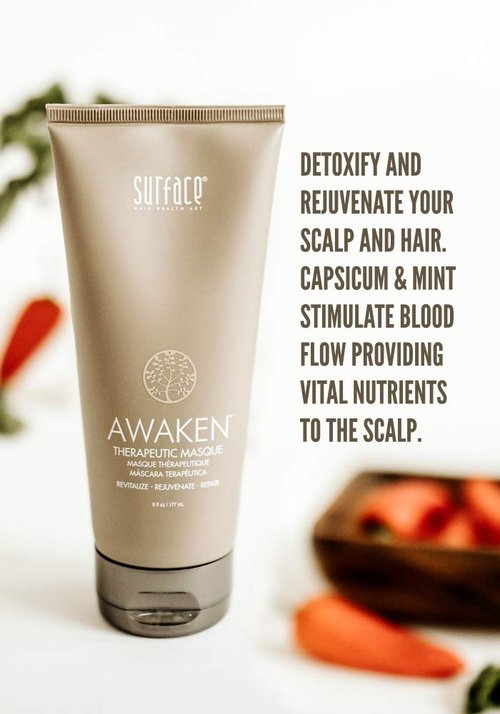 Surface Hair Awaken Therapeutic Masque - Revitalize & Nourish Dry Hair | 8.5 oz
