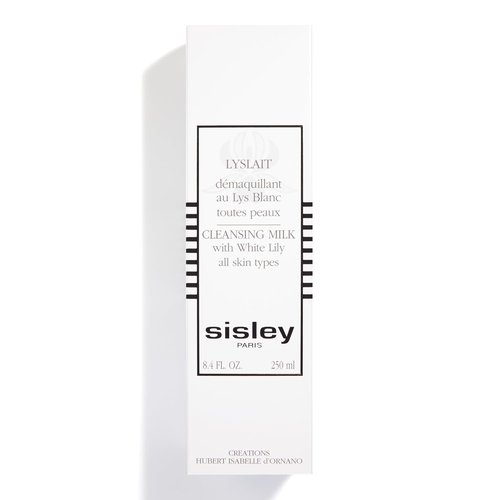 Sisley Paris Lyslait Gentle Cleanser & Makeup Remover - 250 mL with White Lily Extract for All Skin Types
