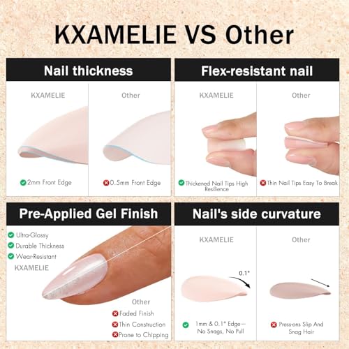 Black Cat Eye Press-On Nails Almond Glitter Chrome Finish - Reusable 30 pcs, Medium Length, Salon Quality