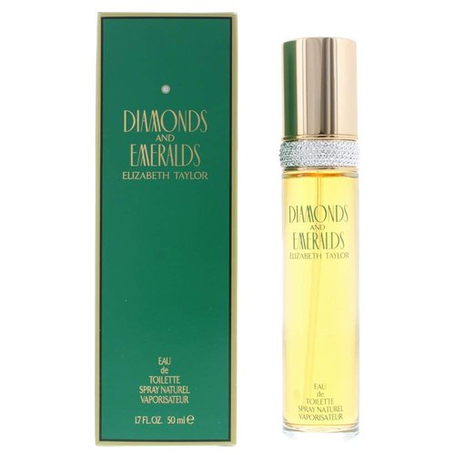 Elizabeth Taylor Diamonds and Emeralds Eau de Toilette Spray - 1.7 oz | Elegant Women's Fragrance