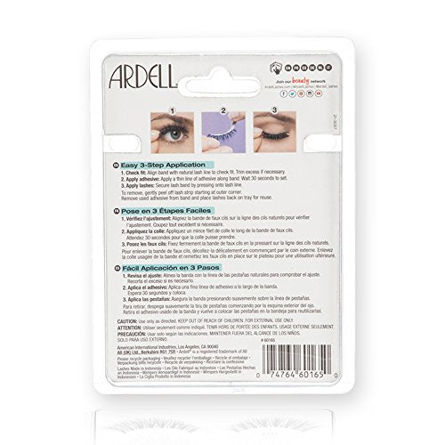Ardell False Eyelashes Variety Pack - Natural Reusable Strip Lashes 4 Pairs - Best Of