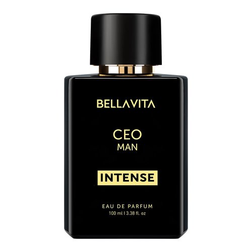 Bellavita Luxury CEO MAN INTENSE Eau de Parfum - 100 ml | Long-Lasting Men's Fragrance with Aromatic Lavender, Carnation & Musk Notes