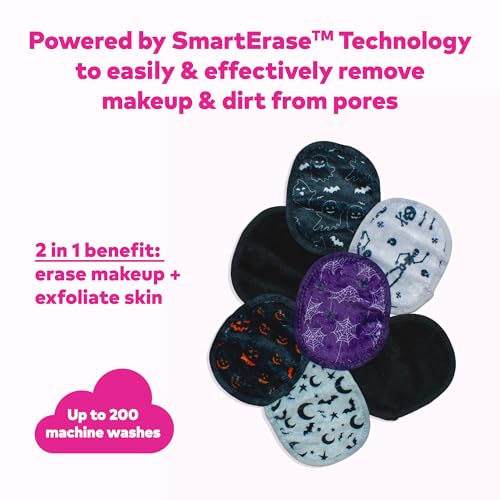 MakeUp Eraser 7-Day Waterproof Makeup Remover Set - Squad Ghouls Edition