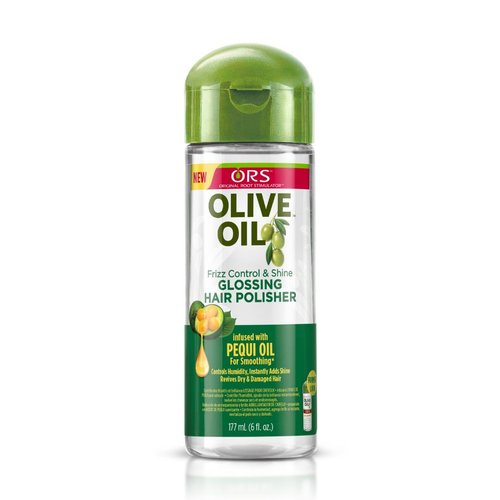 ORS Olive Oil Hair Polisher - Frizz Control & Shine Glossing Treatment | 6 Ounces