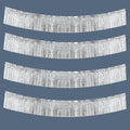 Silver Fringe Garland 40FT Metallic Foil Streamers for Party Decorations