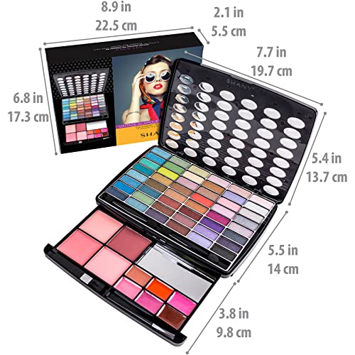 Glamour Girl Makeup Set with Eyeshadow Palette, Blush, Lip Gloss & Mirror - Variation GLAMOUR