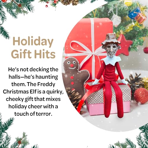 Creepy Goblin Elf Decoration - Halloween & Christmas Horror Ornament - 35cm - Handmade Spooky Figurine - Variation: Creepy Goblin Elf
