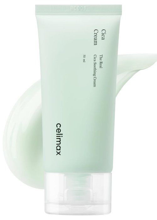 Celimax The Real Cica Soothing Cream - Hydrating & Calming Gel for Sensitive Skin | 50ml