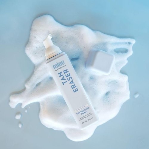 Minetan Self Tan Eraser Foam - 5 Minute Application for Smooth Skin Finish | Ultra Hydrating, 6.7 Fl Oz