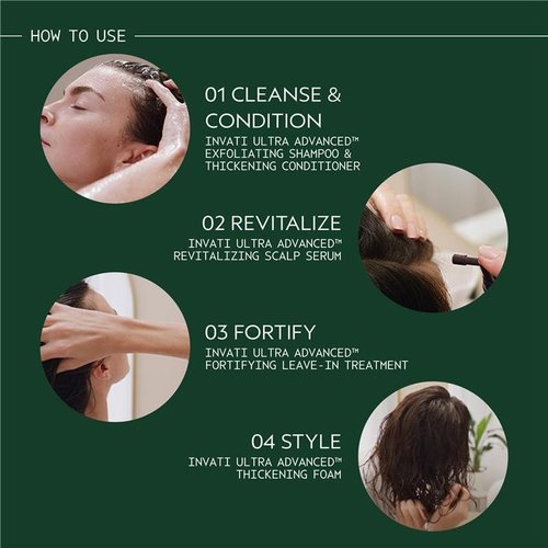 Aveda Invati Ultra Advanced Thickening Foam - Styling Foam for Thin Hair | Instantly Adds Volume & Hold