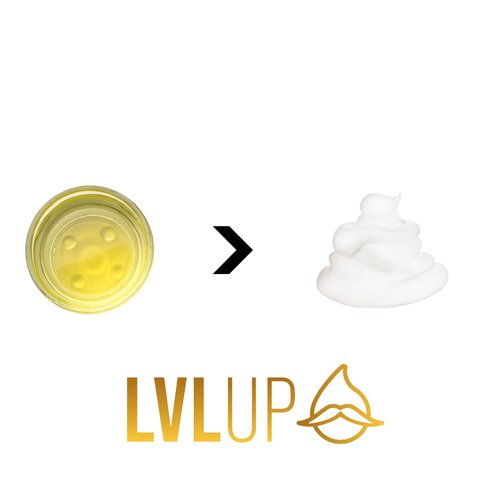 Premium Shave Oil for Men - LVLUP is a 100% Natural Shave Oil for Sensitive Skin - Prevents Razor Burn & Bumps - No need for shaving cream, soap, gel, aftershave, all-in-one product.(1oz)
