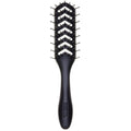 Jack Dean by Denman D200 Flexible Vent Brush - Ideal Styling Tool for All Hair Types | Black