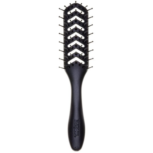 Jack Dean by Denman D200 Flexible Vent Brush - Ideal Styling Tool for All Hair Types | Black