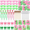 73-Piece Halloween Witch Party Favors Set Pink Green Decorations Gifts