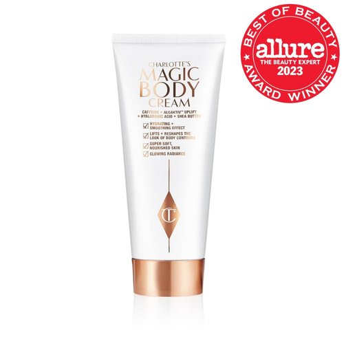 Charlotte Tilbury Magic Body Cream - Skin Tightening Formula with Caffeine & Hyaluronic Acid - Nourishes & Hydrates Skin