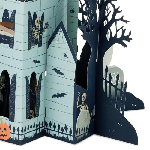 Hallmark Paper Wonder Halloween Pop Up Card - Haunted House Variation