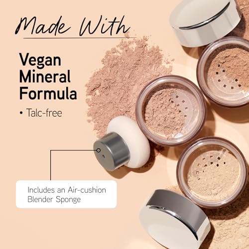 Mineral Wear Talc-Free Loose Face Powder - Translucent Light, Dermatologist Tested